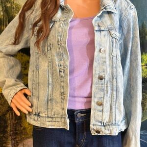 Classic Denim Jean Jacket for Women